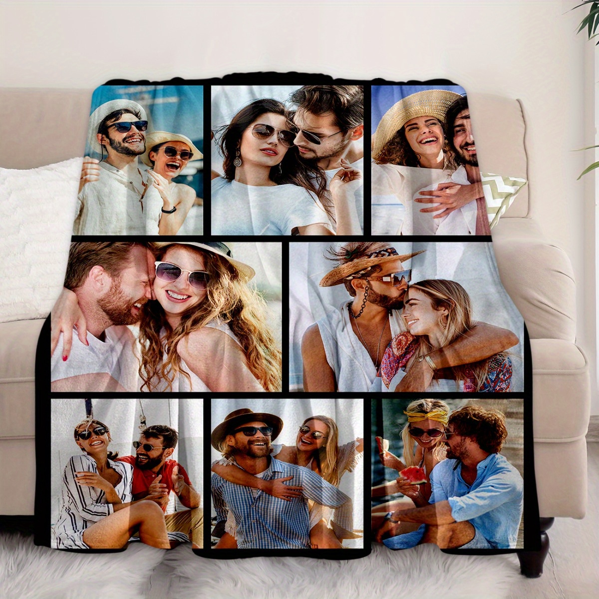 Custom Blanket with Photos